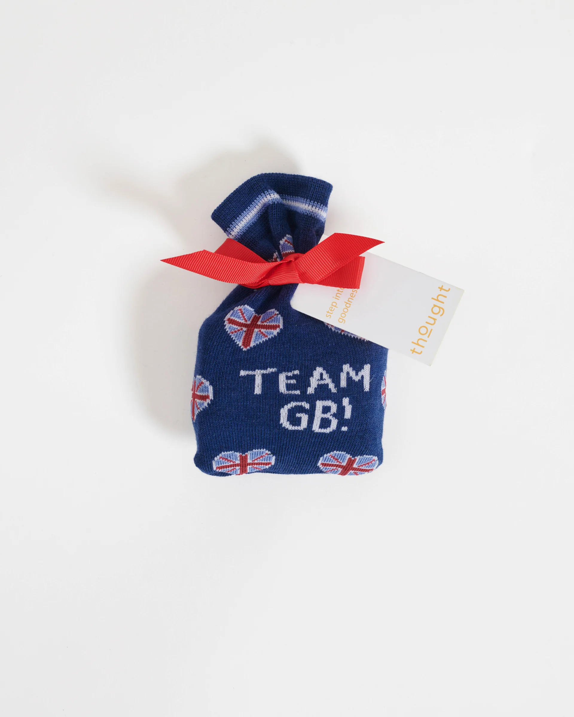 Team GB Bamboo Socks in a Bag - Blue Multi - Flockneti