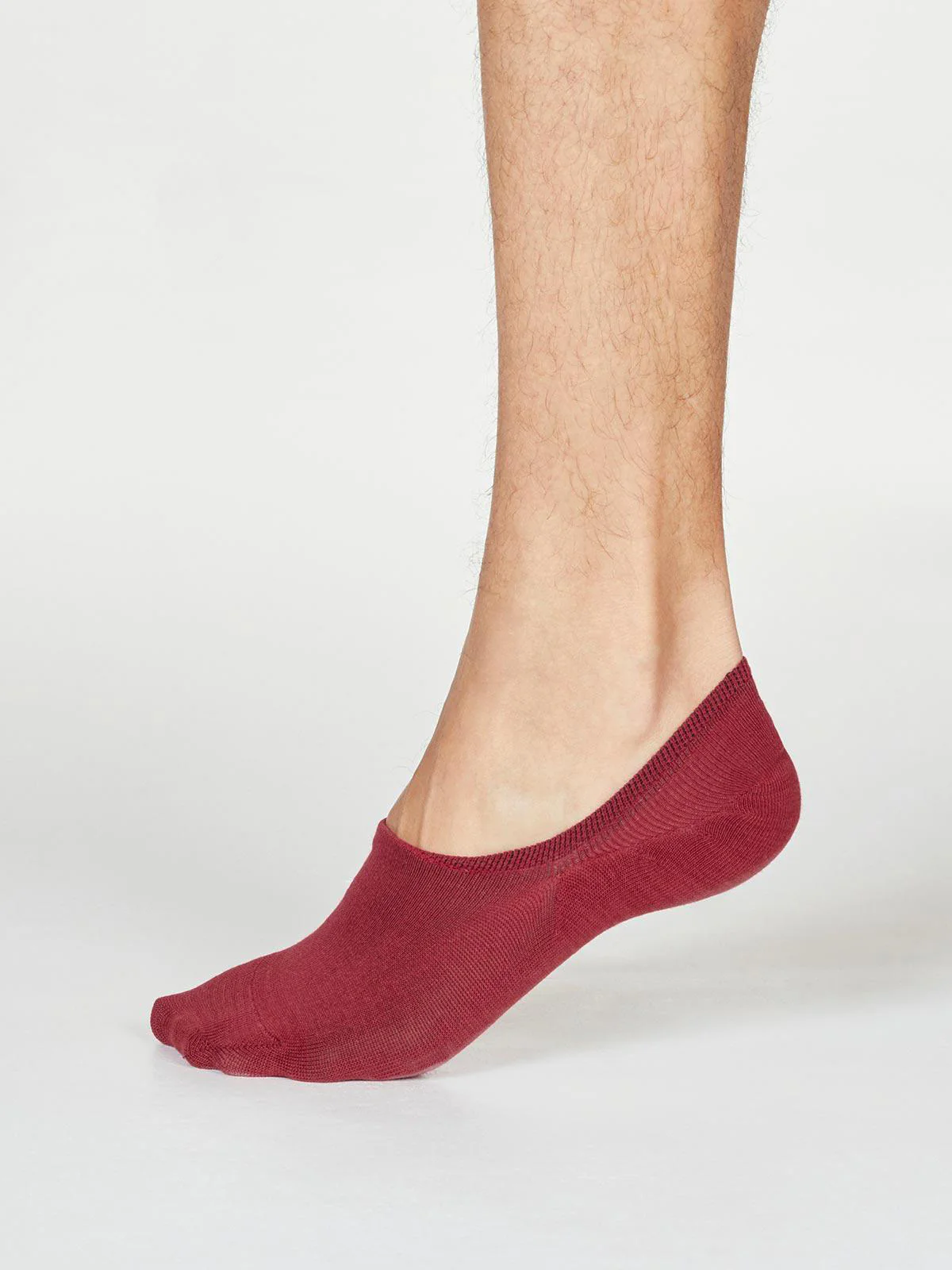 No Show Socks - Cranberry - Flockneti