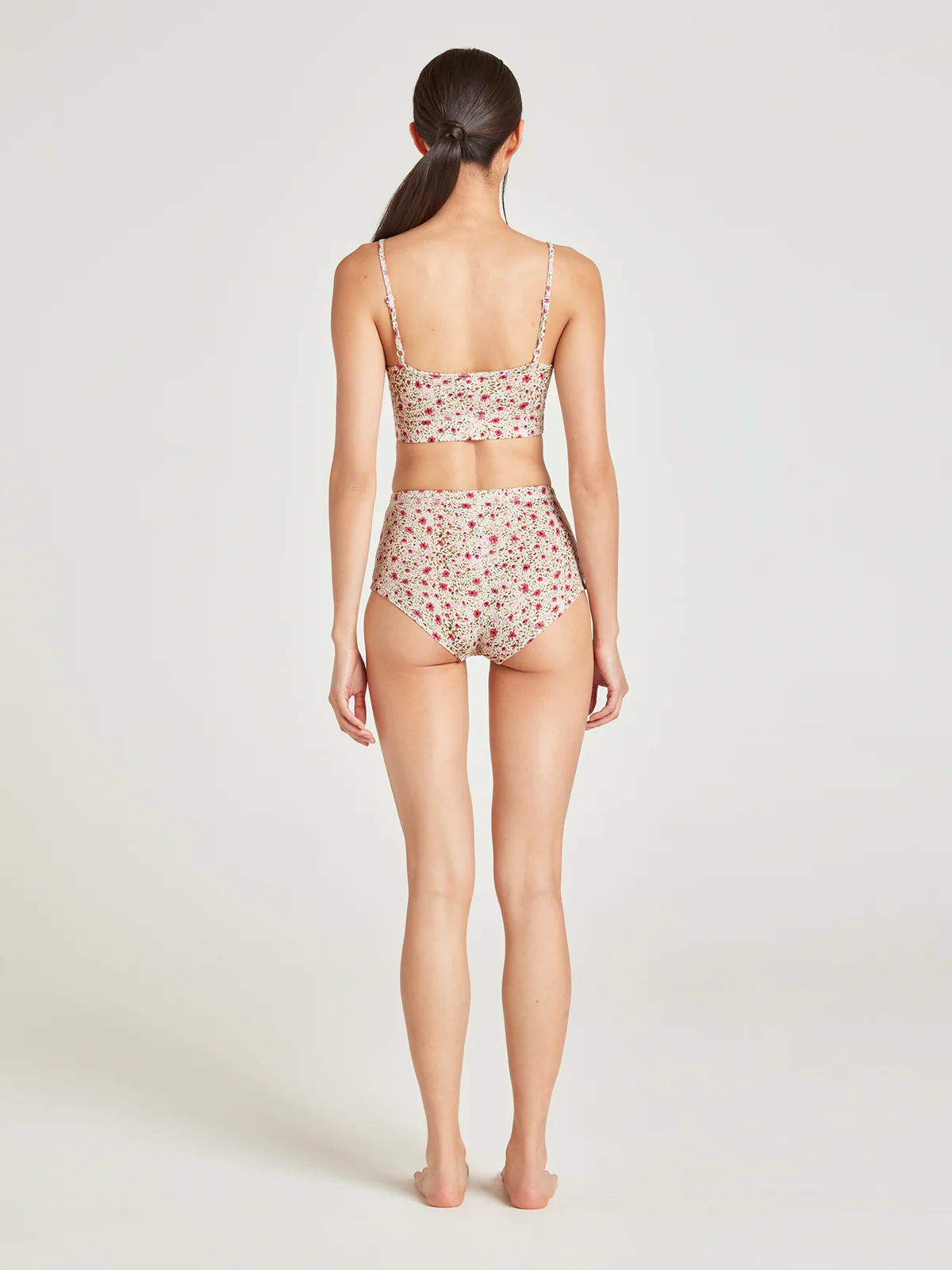 Patellie Bamboo Bralette - Stone White - Flockneti