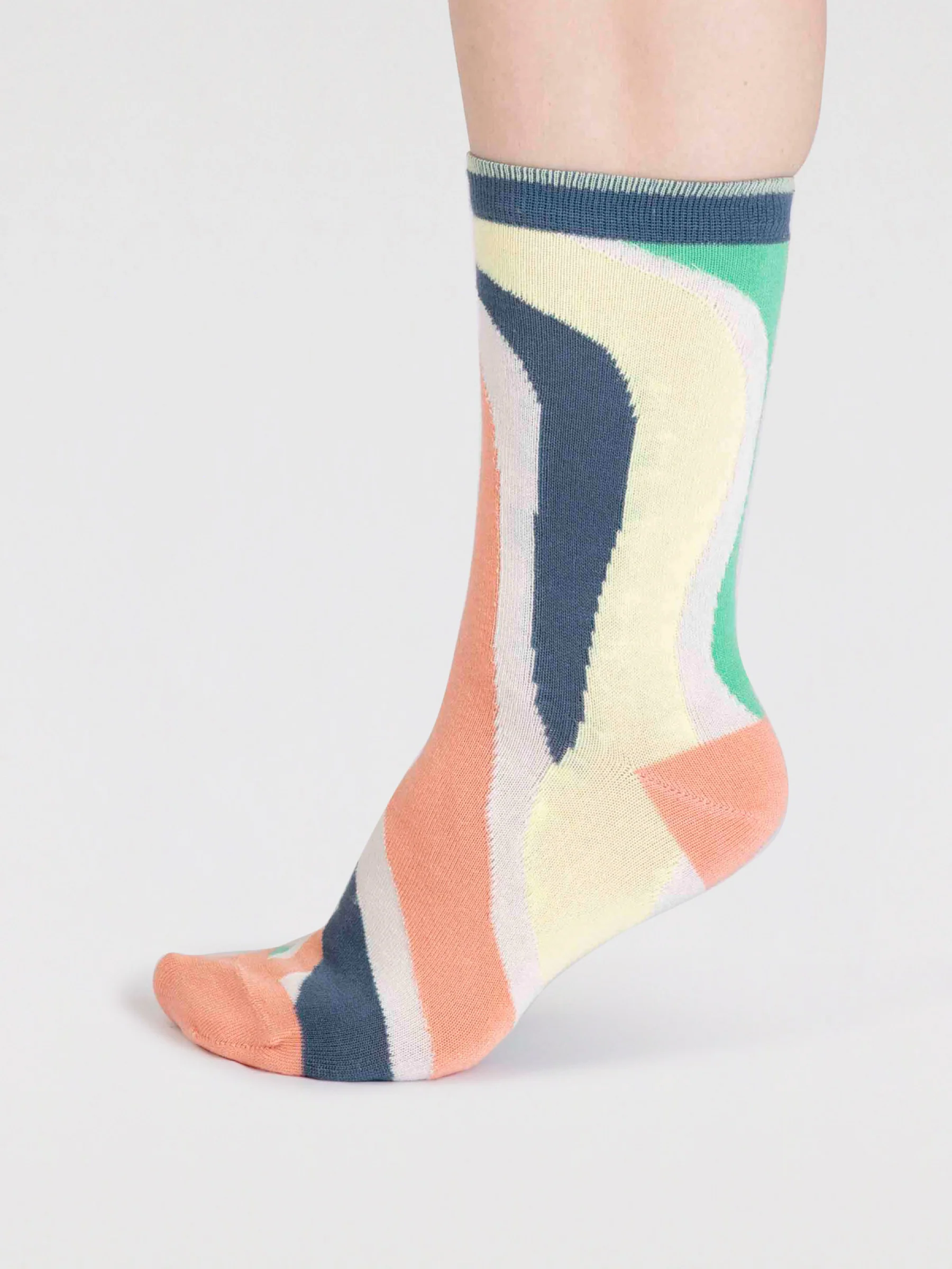Alba Bamboo Abstract Pack Of Socks - Multi - Flockneti