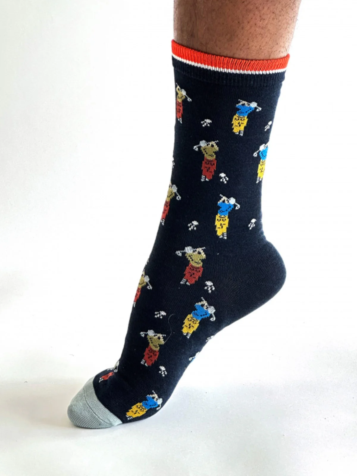 Keane Golf Bamboo Socks - Dark Navy - Flockneti