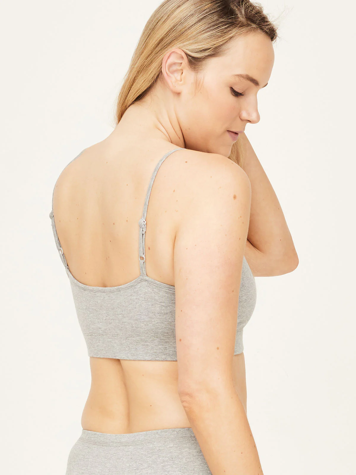 Organic Cotton Jersey Bralette - Flockneti