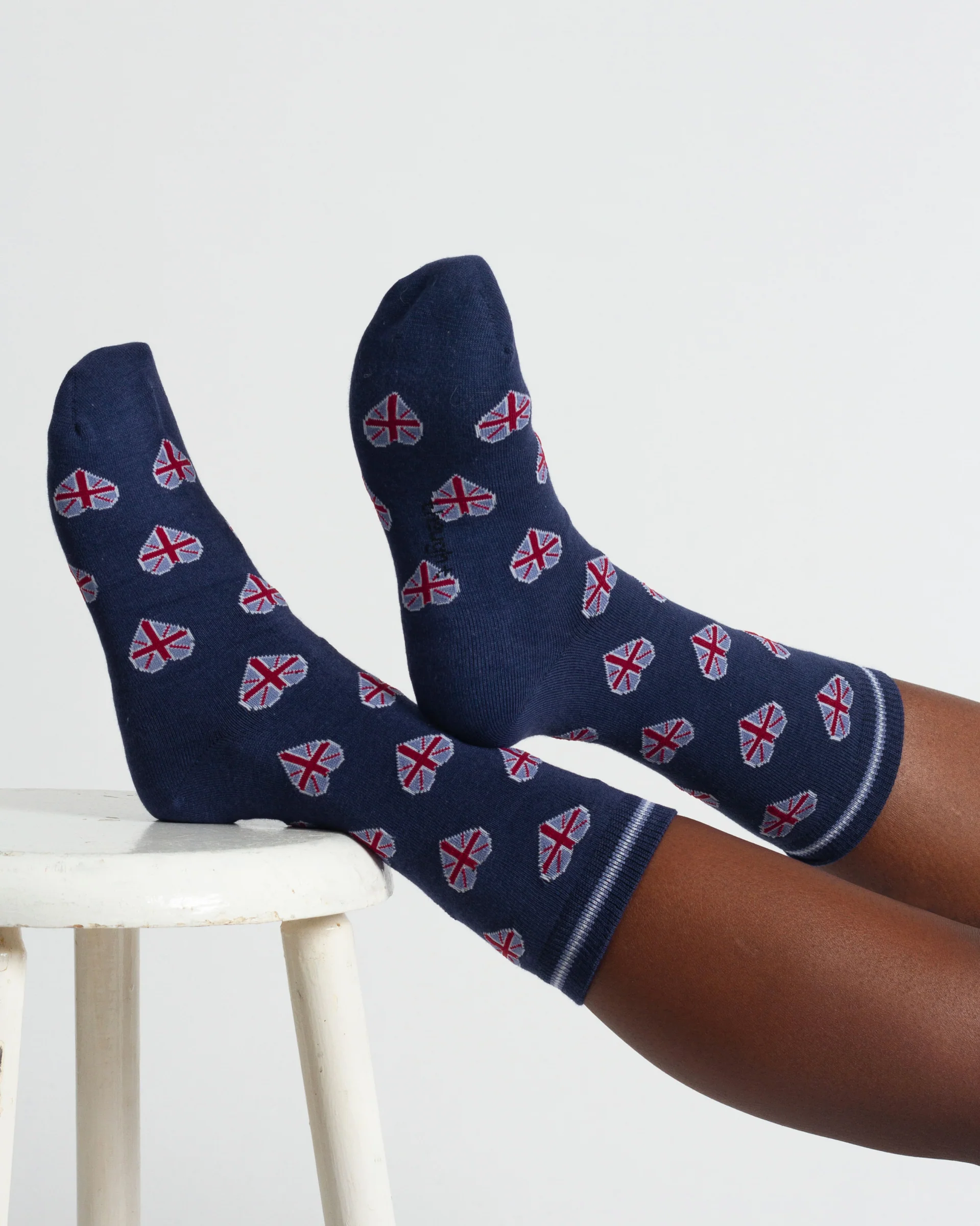 Team GB Bamboo Socks in a Bag - Blue Multi - Flockneti