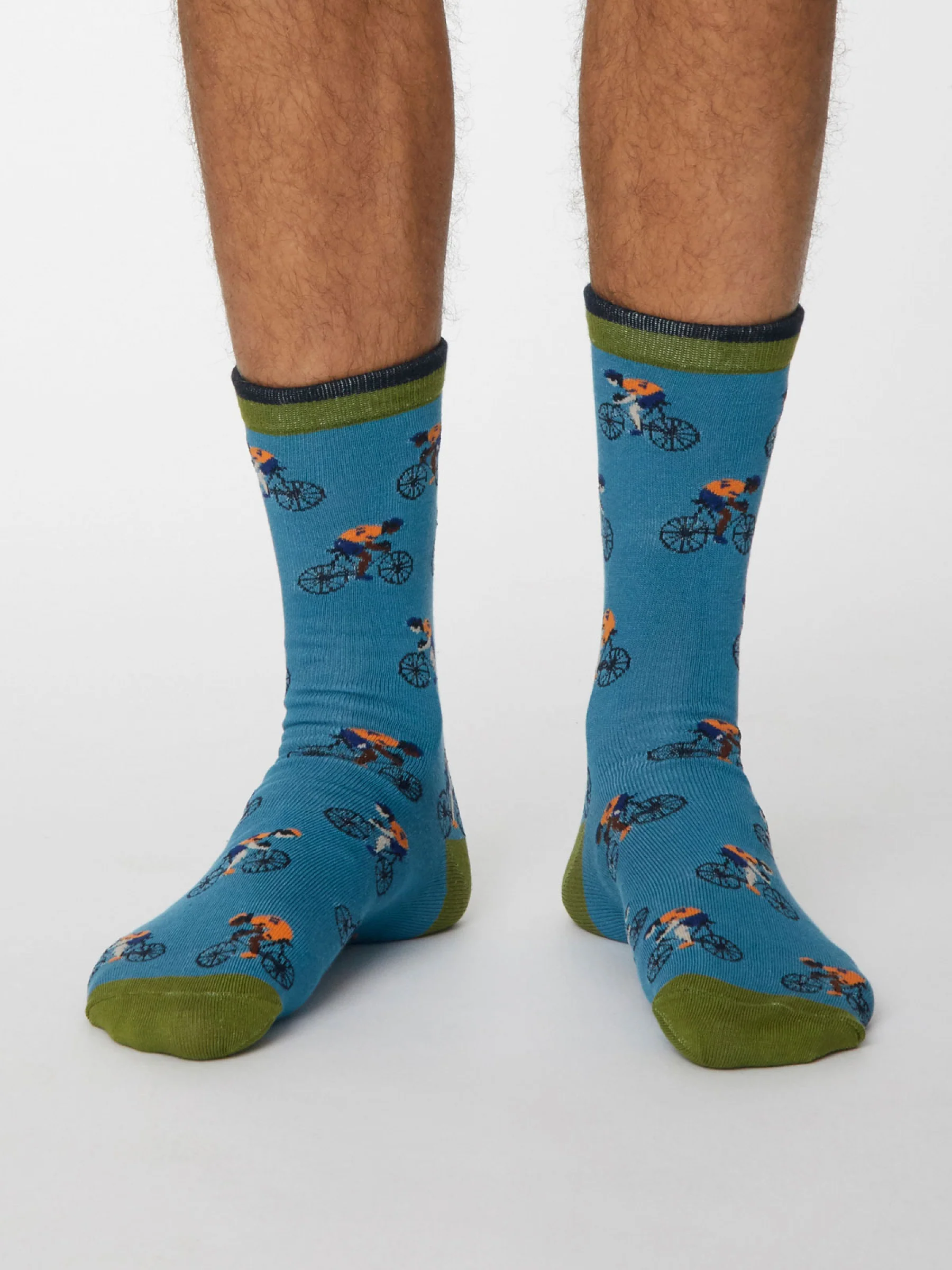 Garra De Bici Socks - Dusty Blue - Flockneti