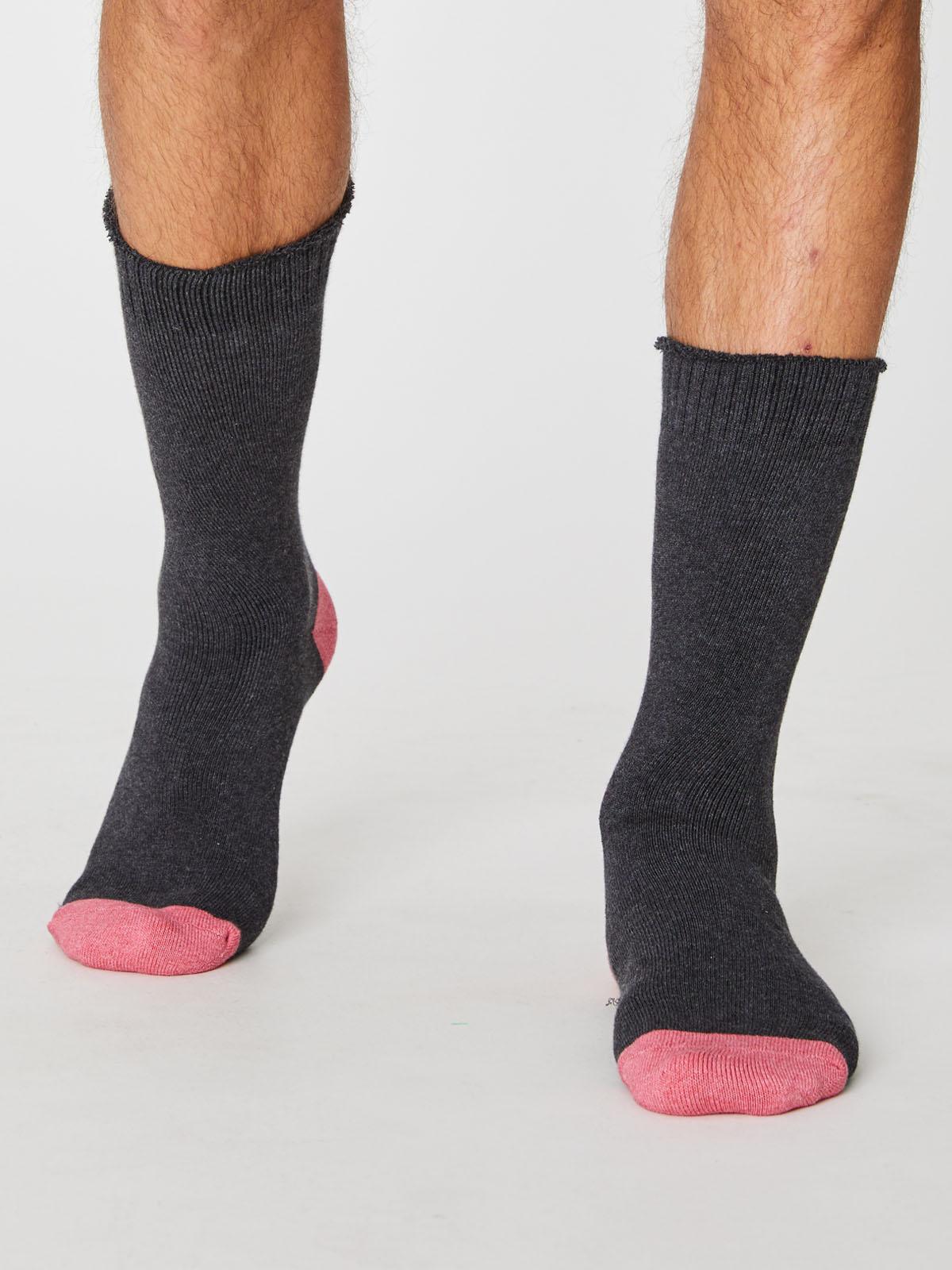 Walker Socks - Charcoal - Flockneti