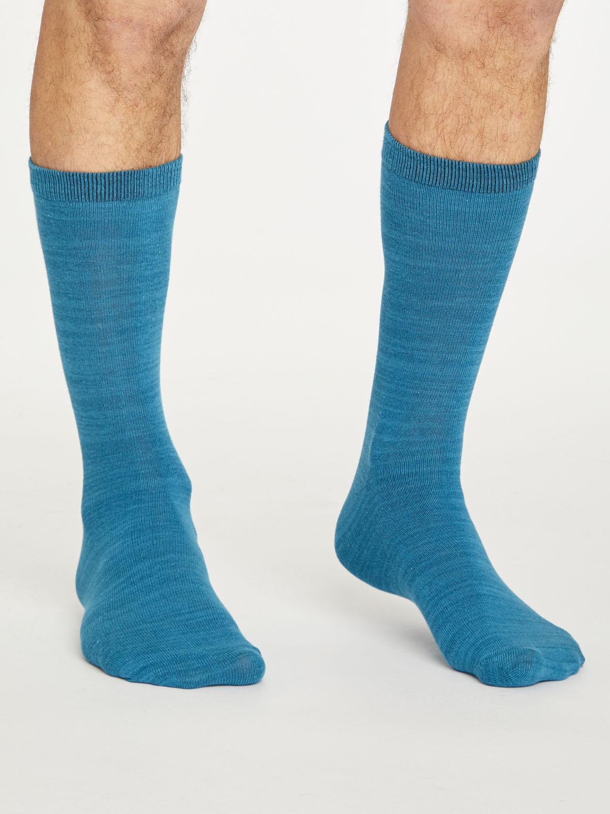 LISKET SOCKS - INK BLUE - Flockneti