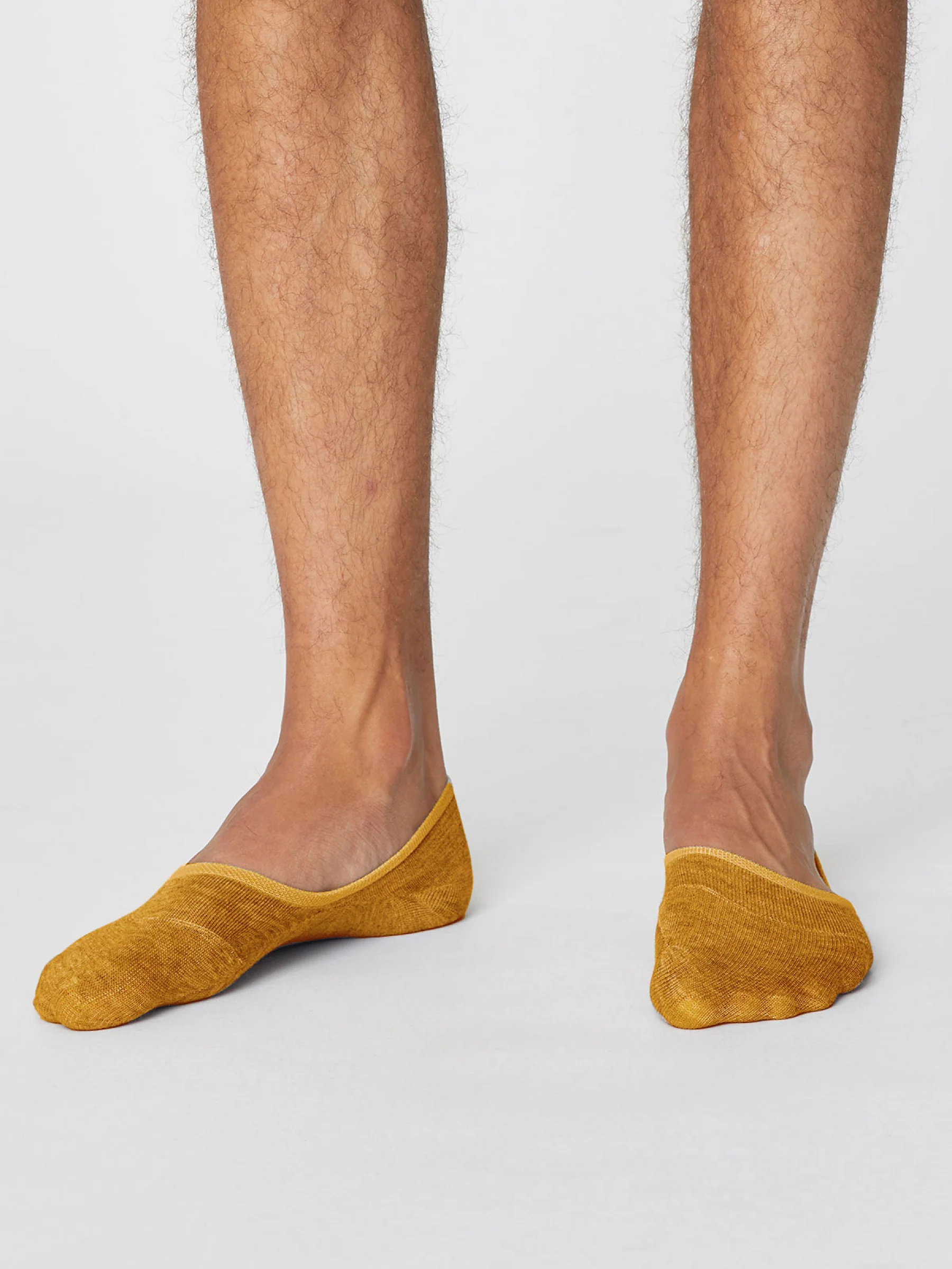 No Show Socks - Mustard Yellow - Flockneti