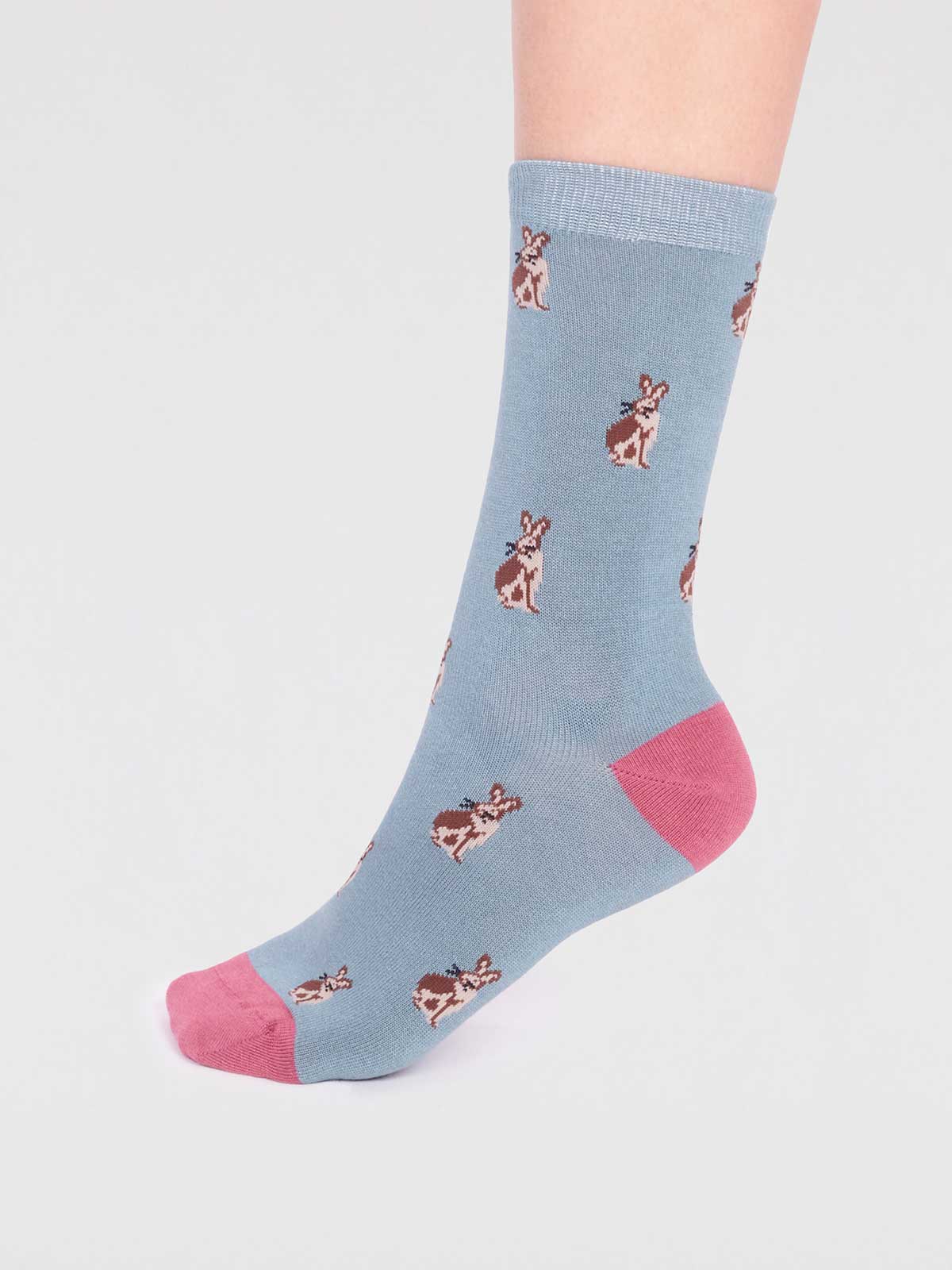 Kiara Bamboo Bunny Pack Of Socks - Multi - Flockneti