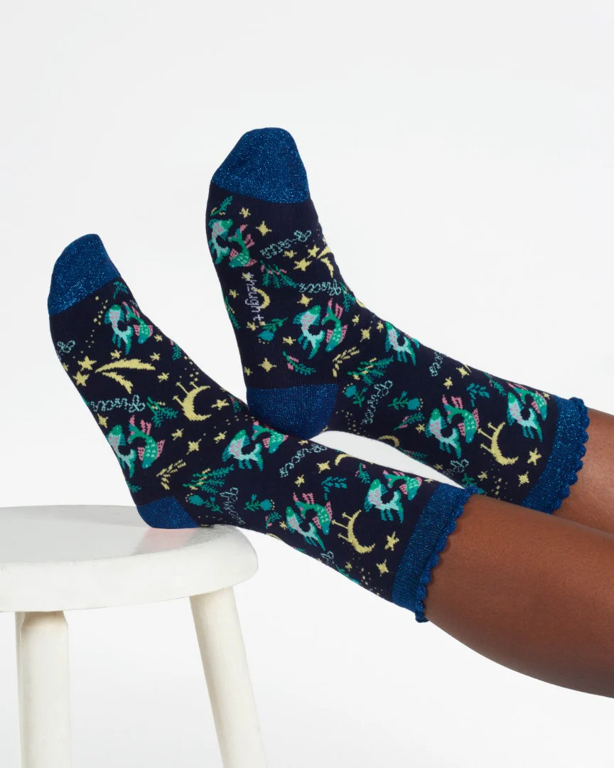 Horoscope Bamboo Socks - Pisces - Flockneti