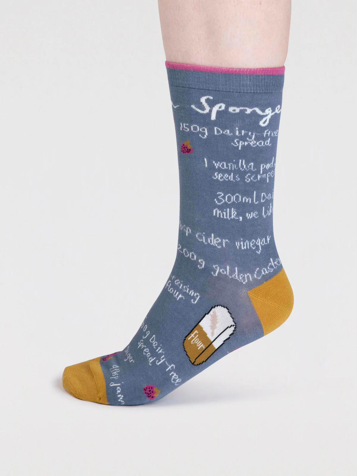 Victoria Organic Cotton Socks In A Bag - Grey Marle - Flockneti