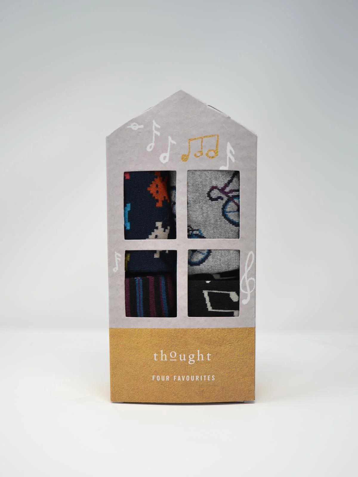 Laurence Sock Gift Box - Multi - Flockneti