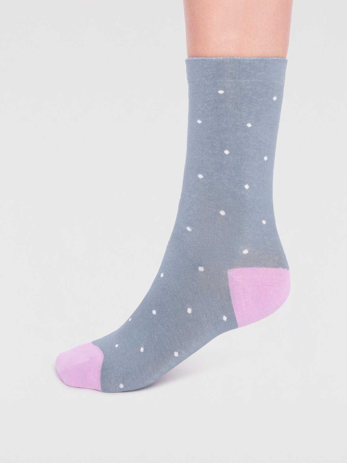 Fiona Organic Cotton Afternoon Tea Sock Box - Multi - Flockneti