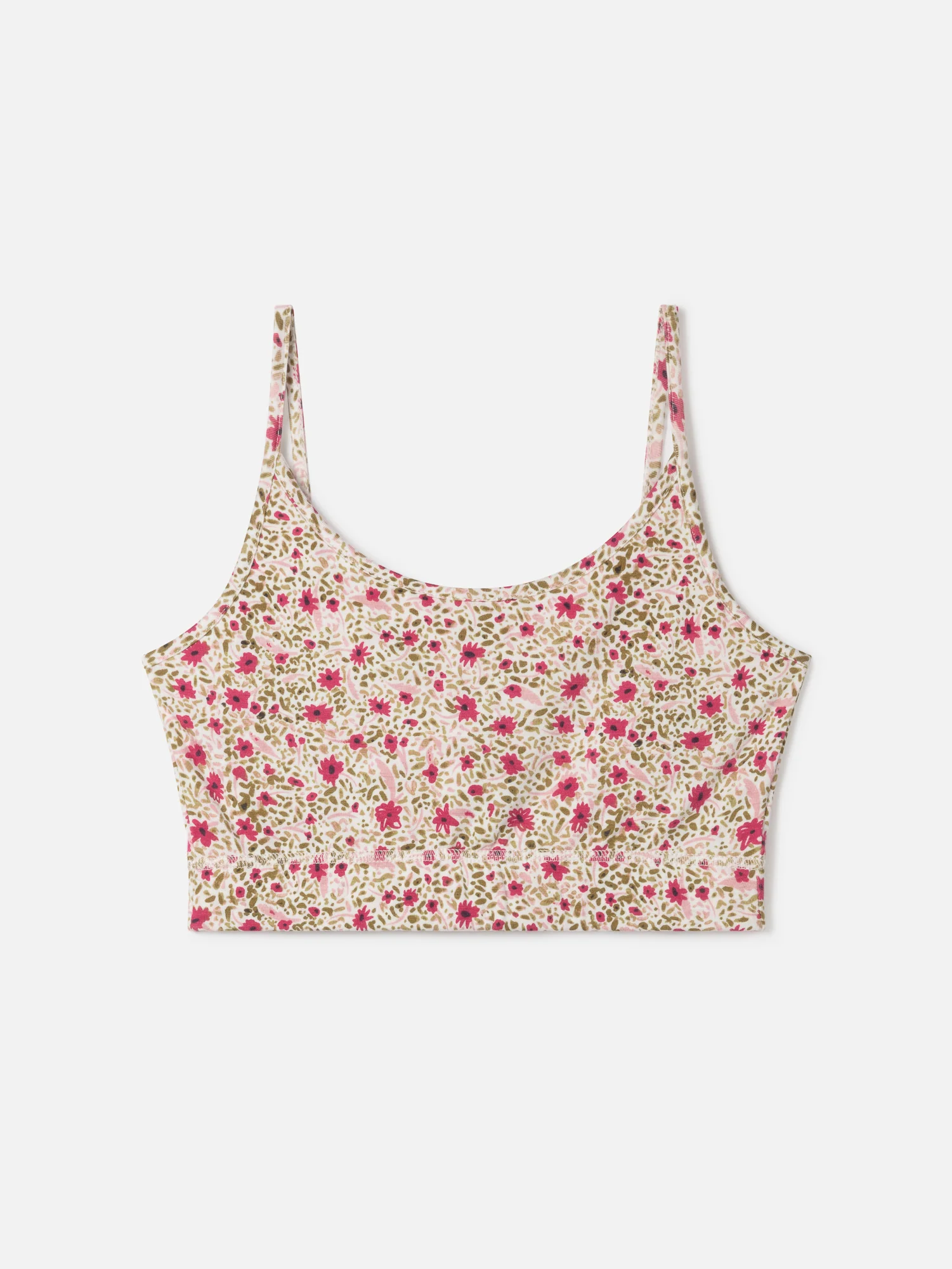 Patellie Bamboo Bralette - Stone White - Flockneti