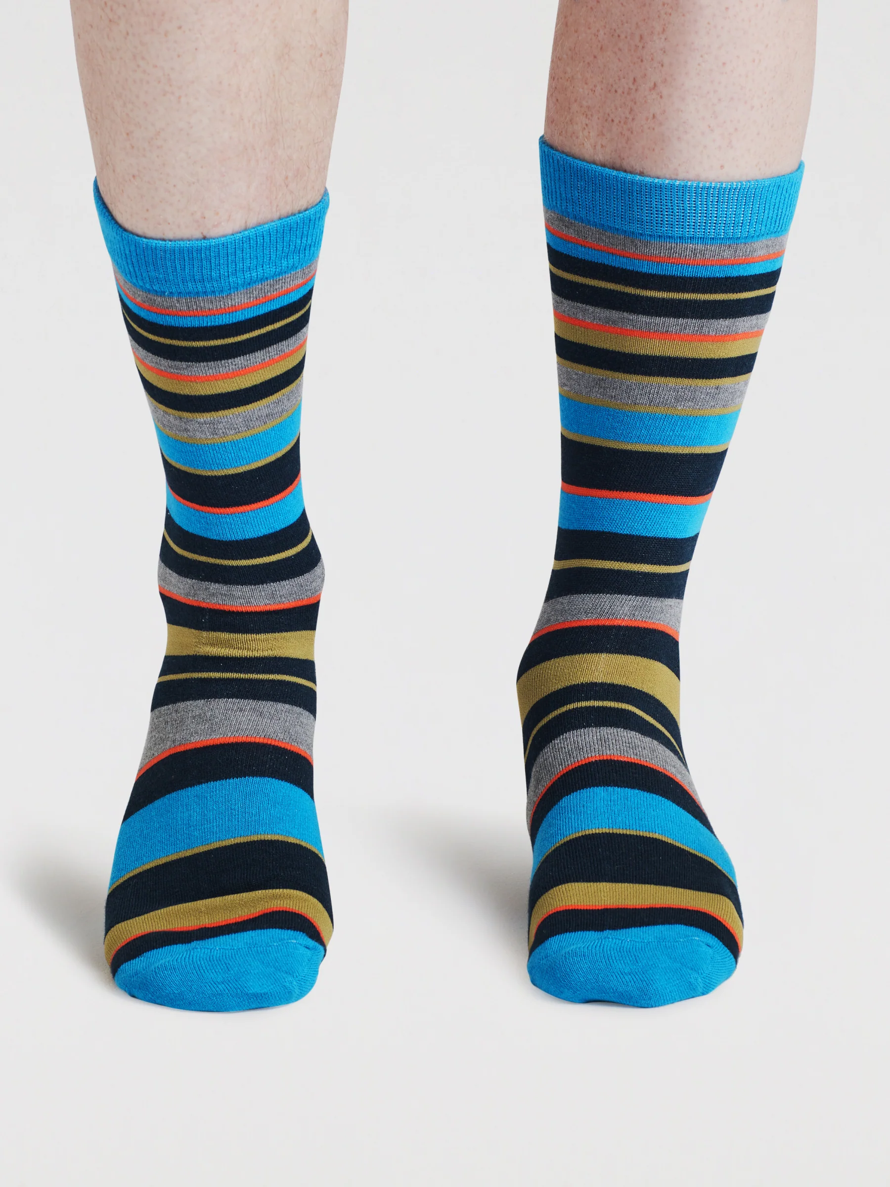 Mens Collins Beer Bamboo 4 Sock Gift Box - Multi - Flockneti