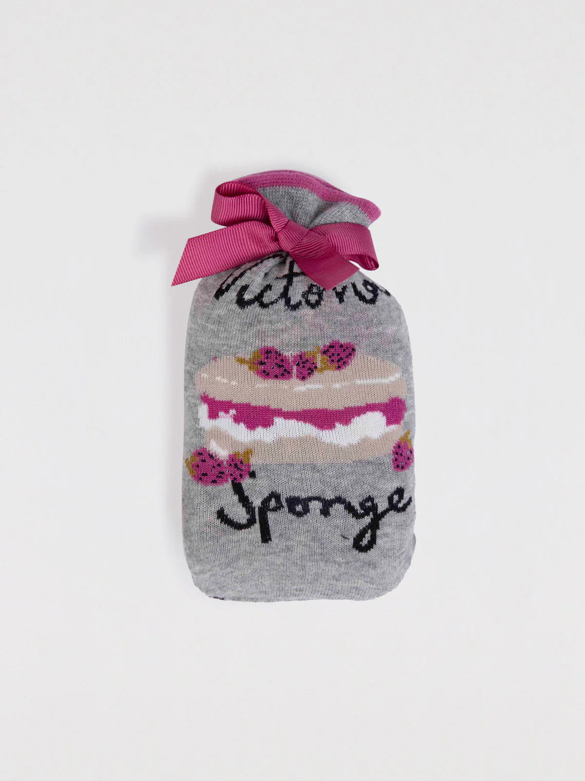 Victoria Organic Cotton Socks In A Bag - Grey Marle - Flockneti