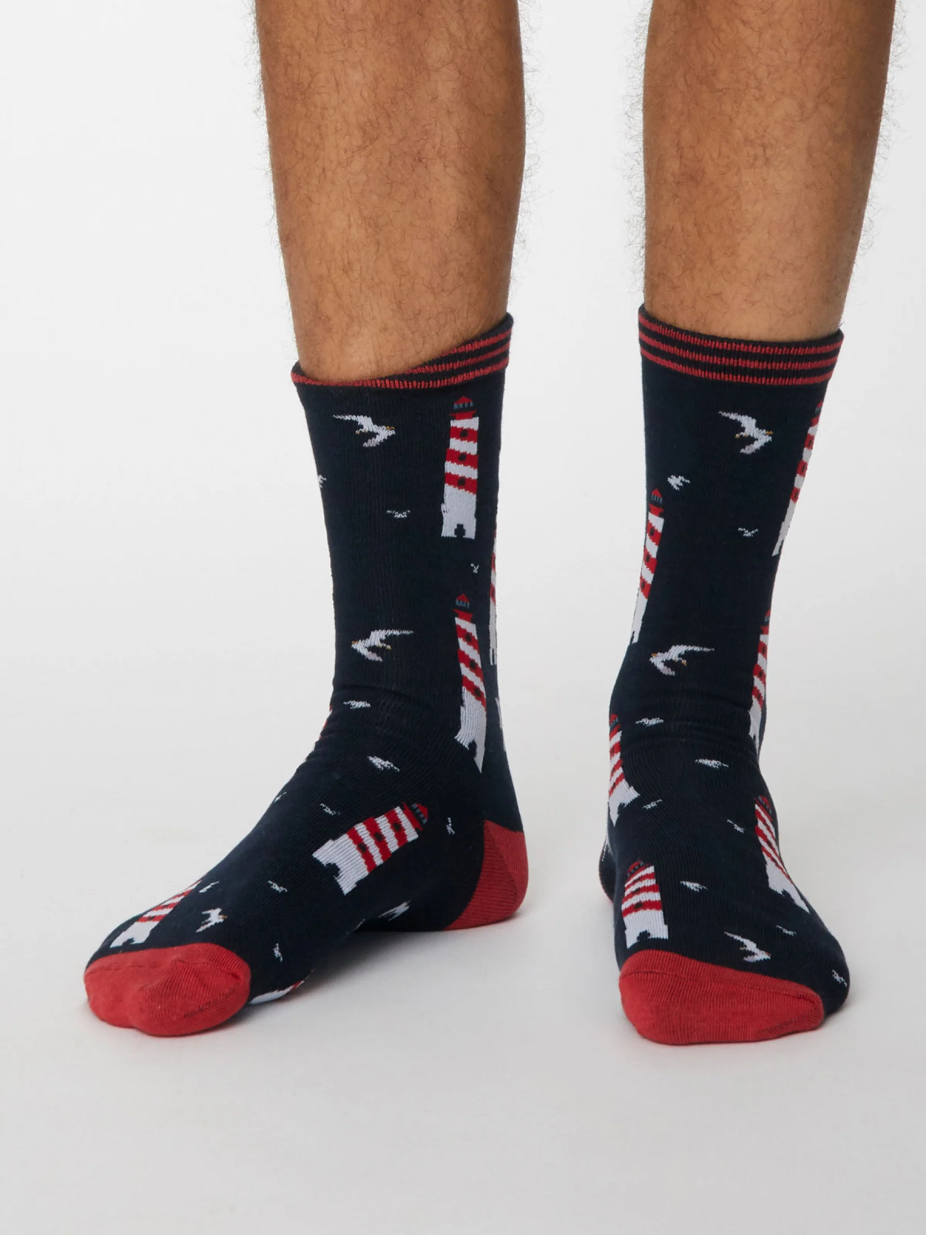 Pesca Socks - Dark Navy - Flockneti