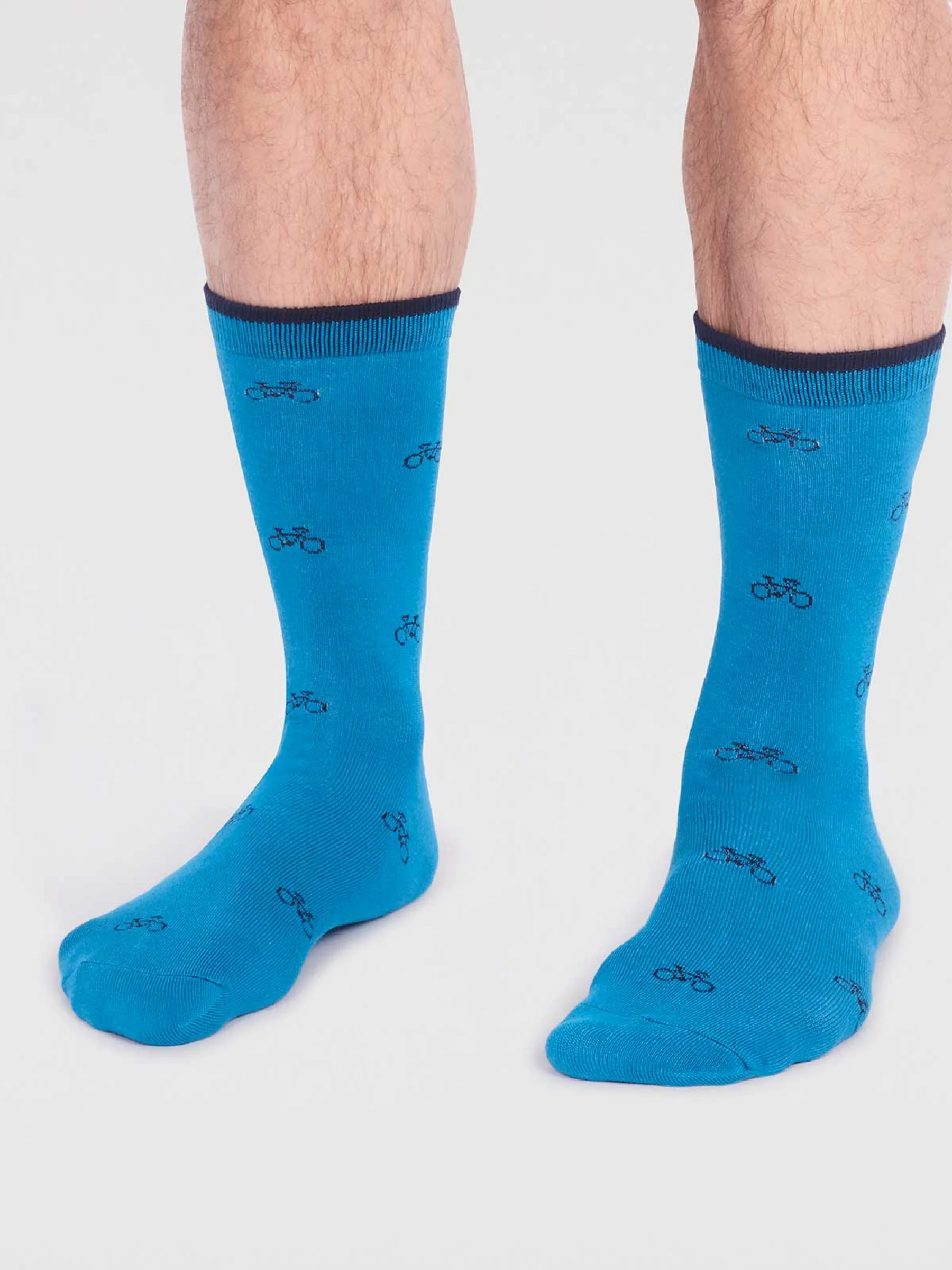 Brandon Bamboo Bike Pack Of Socks - Multi - Flockneti