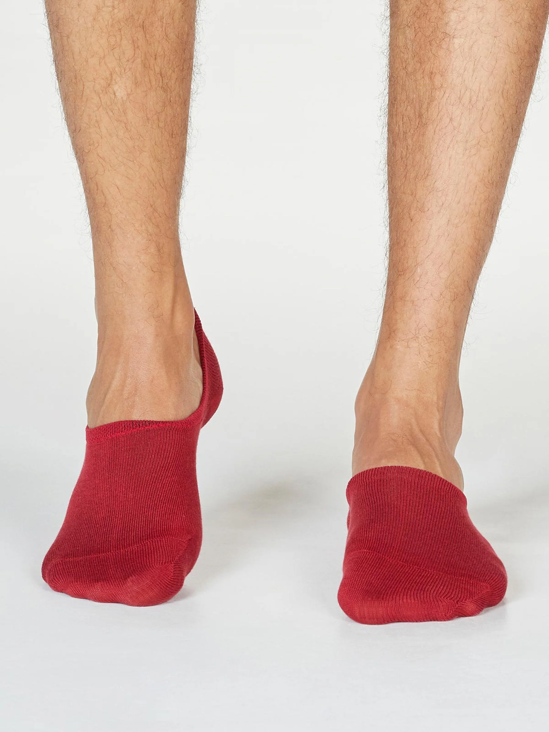 NO SHOW SOCKS - PILLARBOX RED - Flockneti