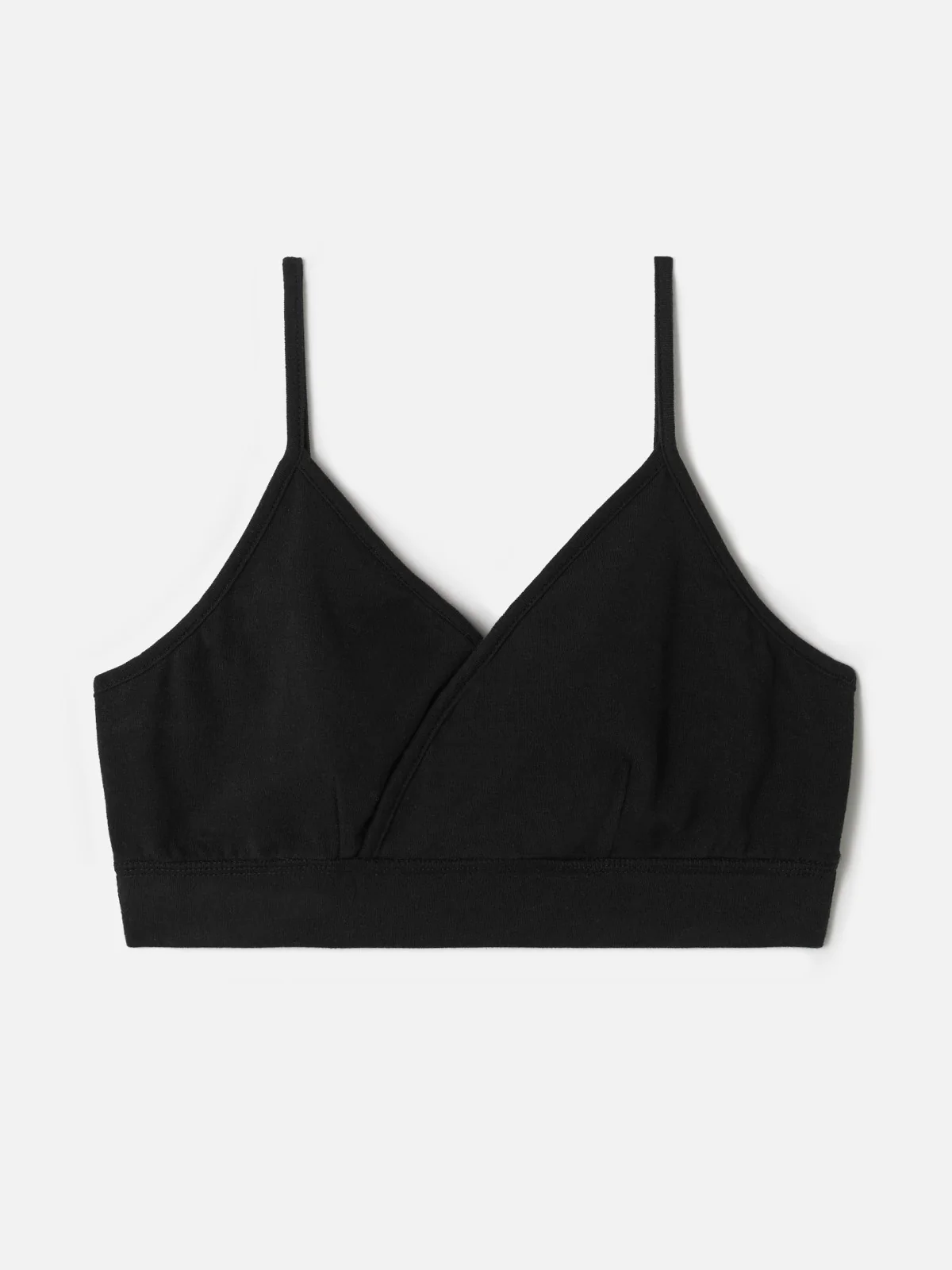 Organic Cotton Jersey Triangle Bralette - Flockneti