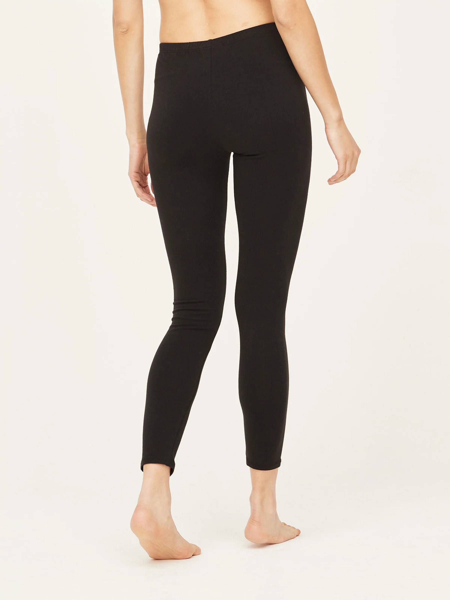 Essential Organic Cotton Leggings - Black - Flockneti