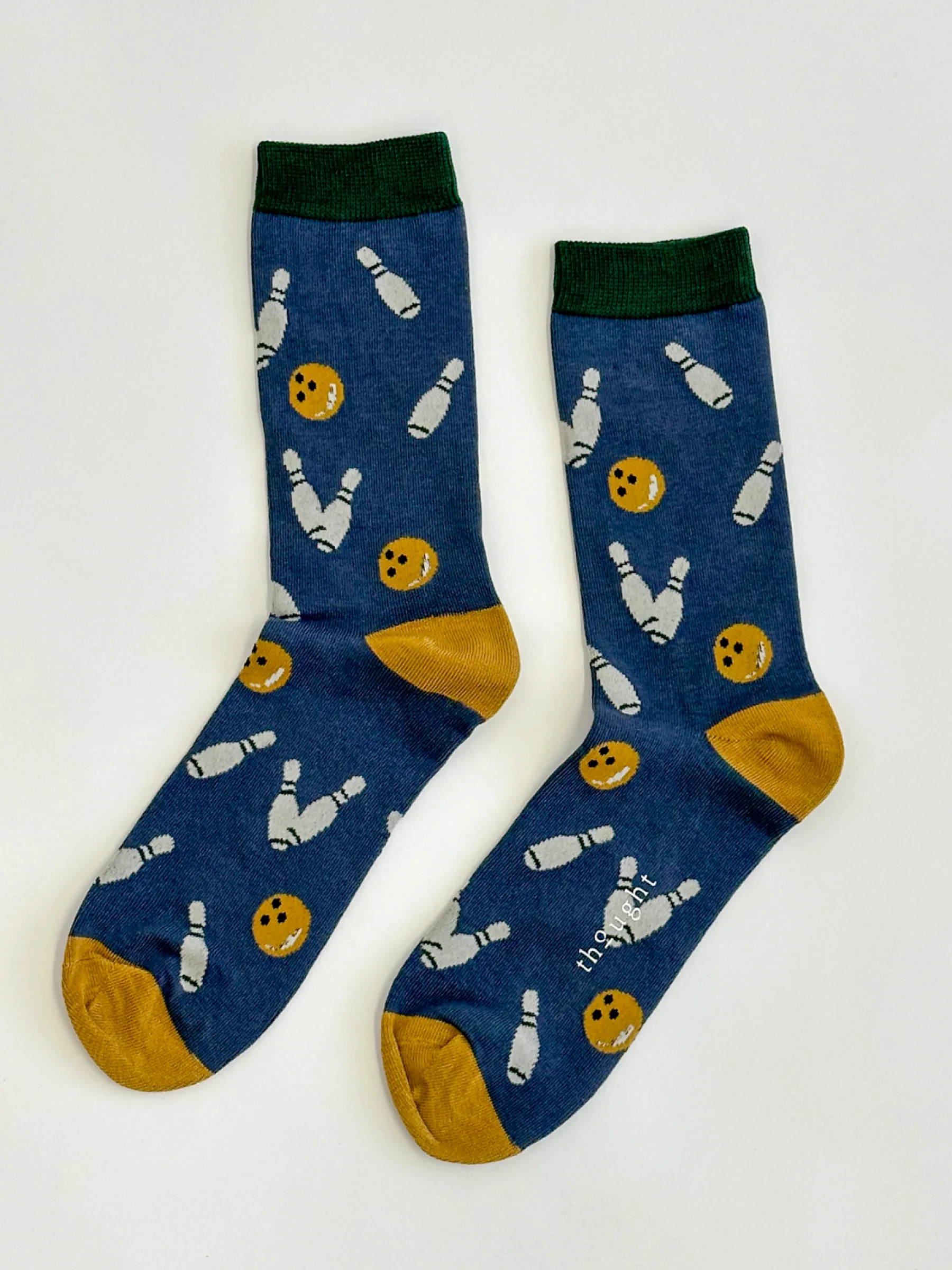 Billiard Game Socks - Blue Slate - Flockneti