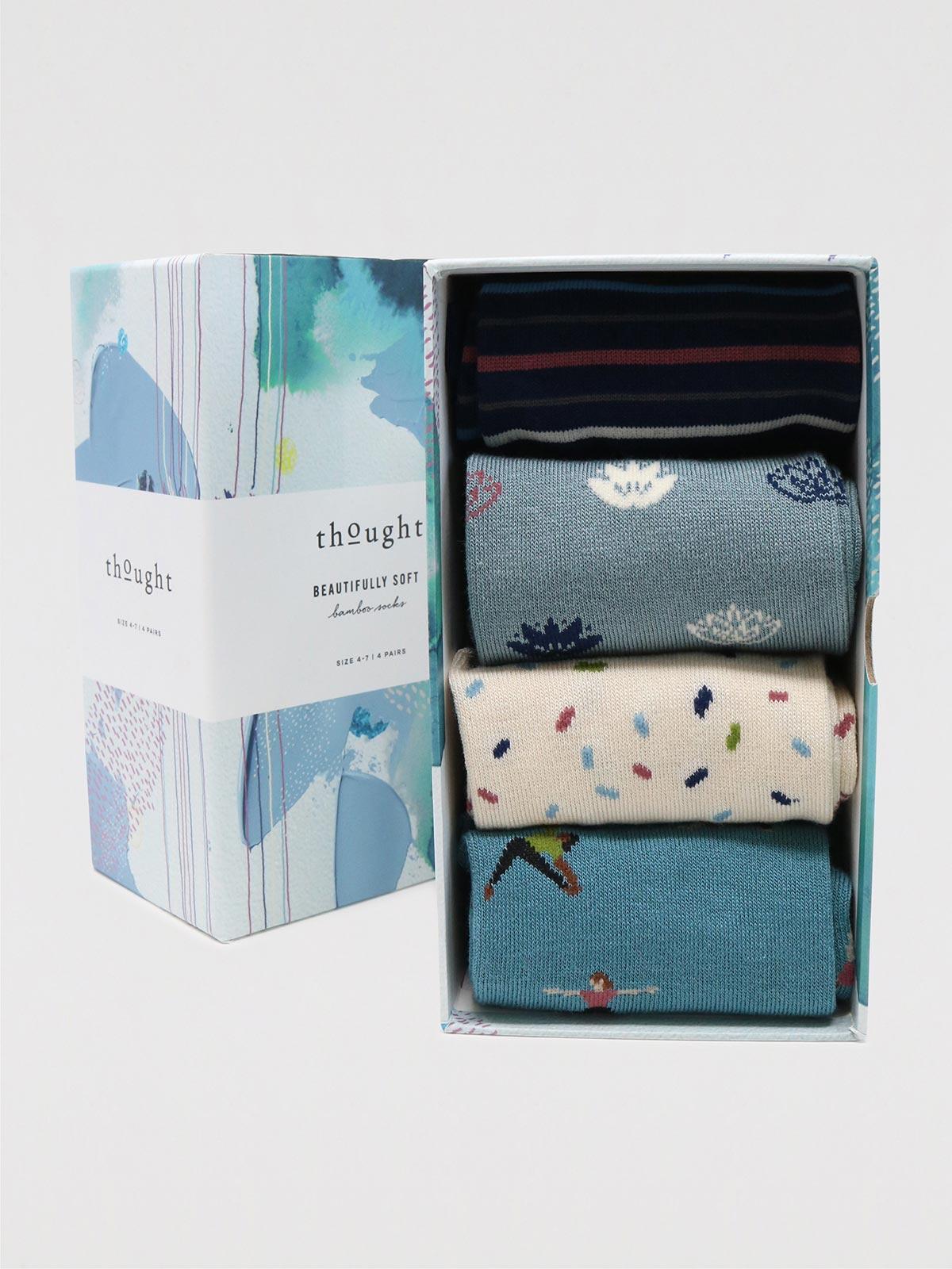 Mornie Yogi Sock Box - Multi - Flockneti